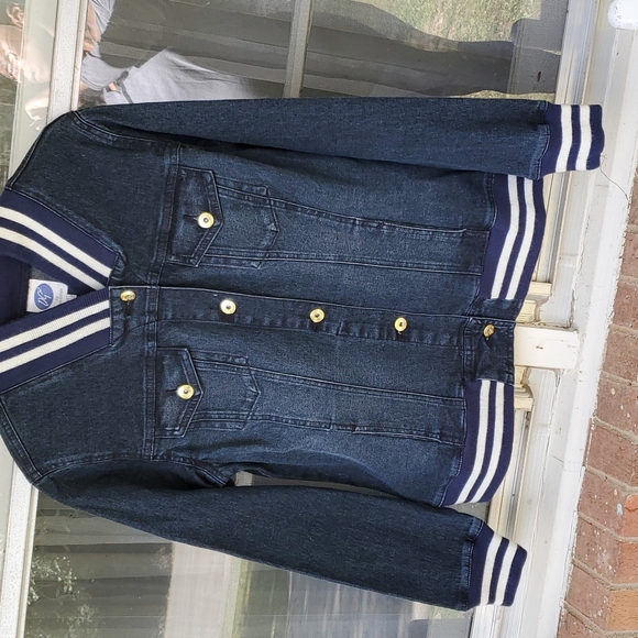 DG2 denim jacket- sz. M - Picture 2 of 8
